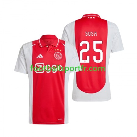 Tenue Ajax Amsterdam Wout Weghorst 25 Domicile 2024-2025 Maillot de Foot